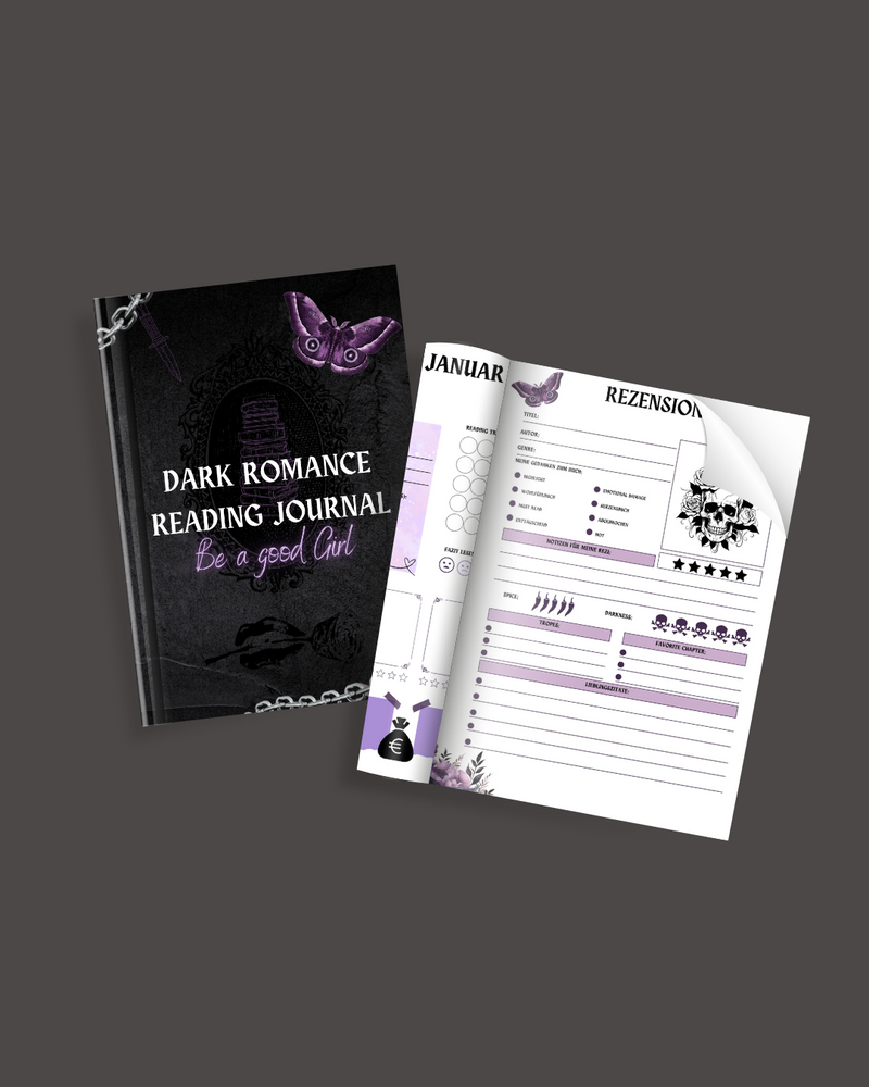 Dark Romance Book Journal - Be a good girl